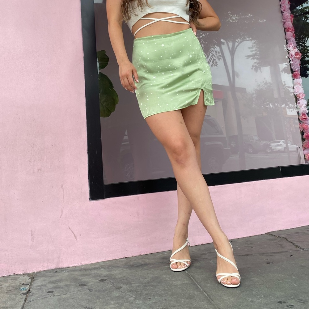 Satin Star Mini Skort